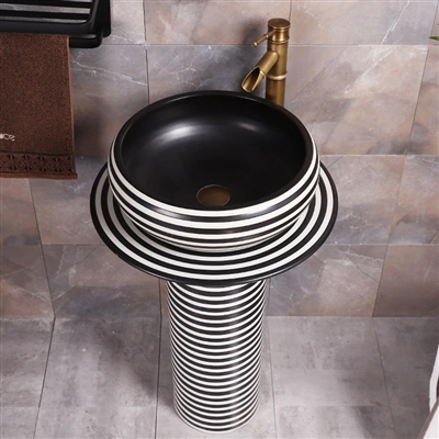Small Bathroom Pedestal Sink